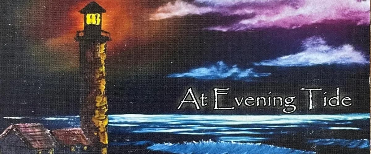 Coracle at evening tide